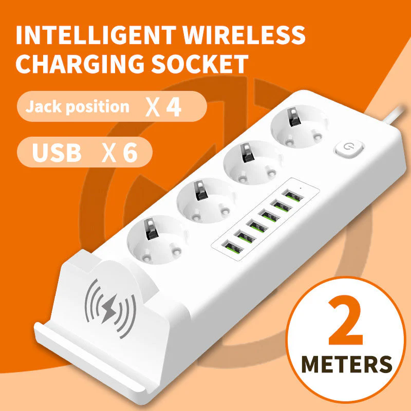 Prise de recharge USB domestique et prise de recharge sans fil - Image 12