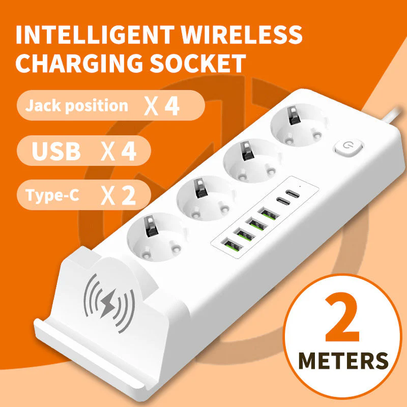 Prise de recharge USB domestique et prise de recharge sans fil - Image 14