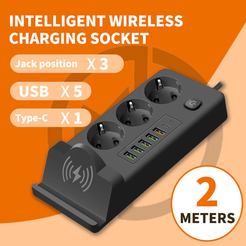 Prise de recharge USB domestique et prise de recharge sans fil - Image 16