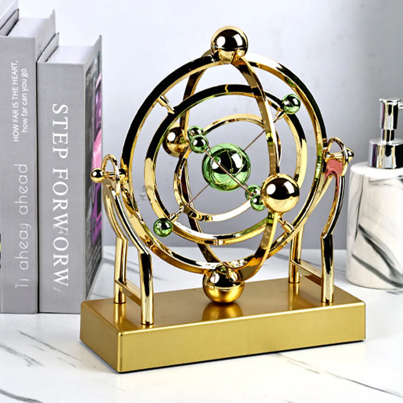 ✨⏳🌀 Spécial limité en temps 75% de réduction PendPenduleà mouvement perpétuel de l'orbite céleste