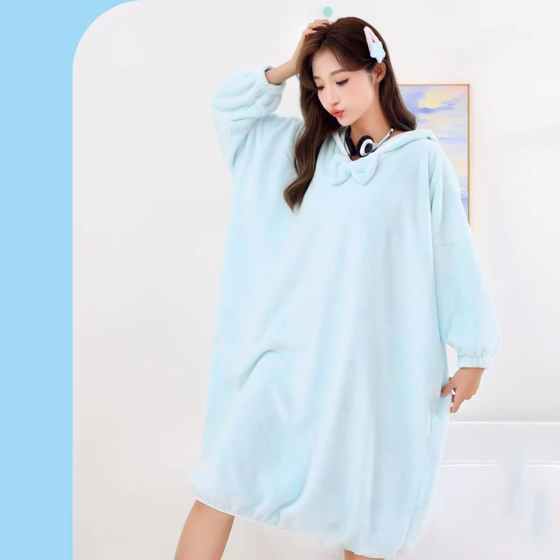 🎄SOLDES DE NOËL 60 % DE RÉDUCTION🎄Peignoir à capuche absorbant et à séchage rapide - Image 9