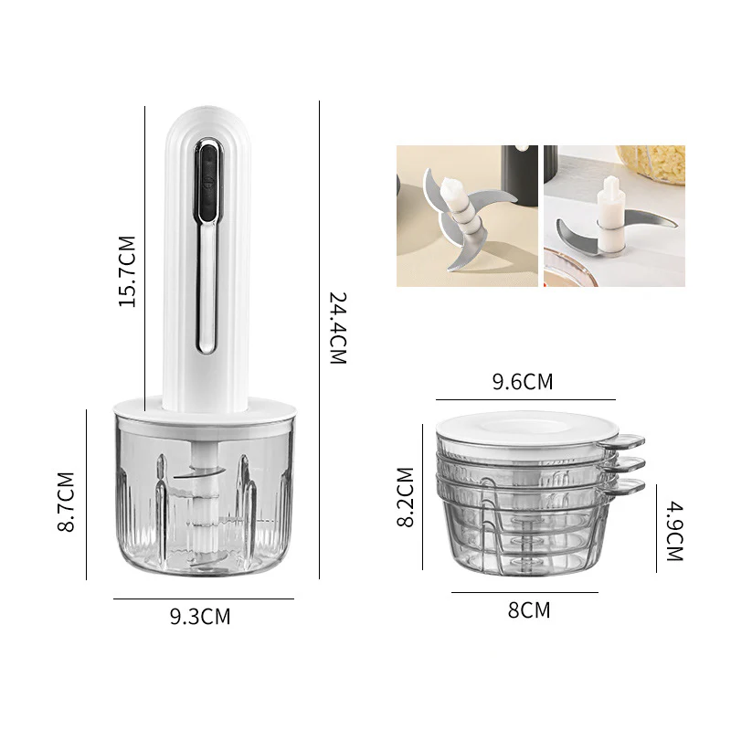 ⏳Spécial à durée limitée⏰Hachoir à Viande Électrique Sans Fil pour Usage Domestique🍖 - Image 12