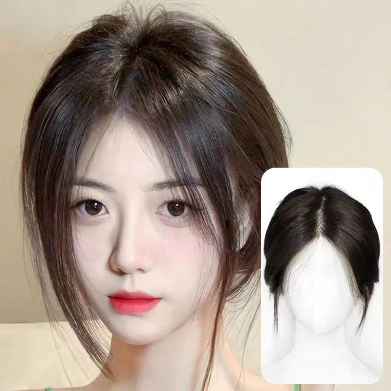 🔥2025 ventes chaudes🔥Partial Bangs Hair Piece - Image 4