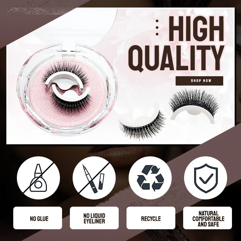 ✨👀 Cils auto - adhésifs imperméables et réutilisables - Image 2