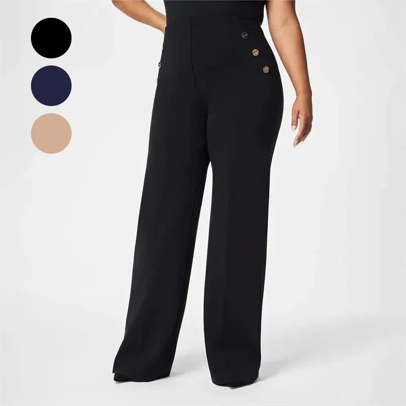 📢📢60 % DE RÉDUCTION !!! ✨Pantalon large extensible avec contrôle du ventre pour femmes - Image 2