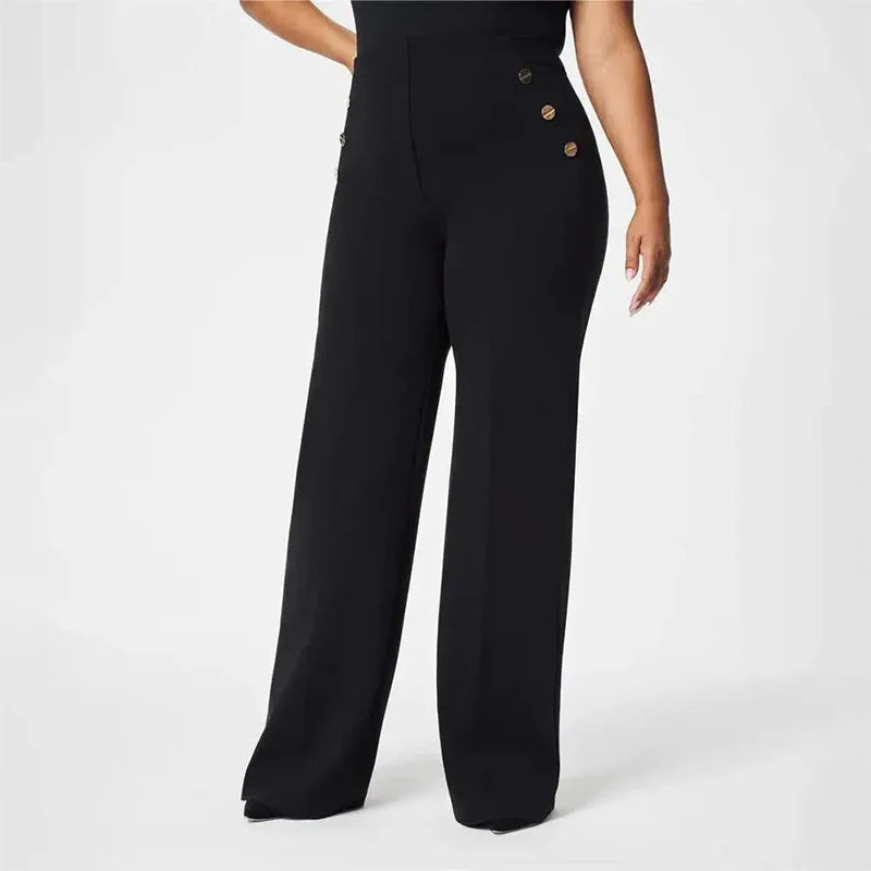 📢📢60 % DE RÉDUCTION !!! ✨Pantalon large extensible avec contrôle du ventre pour femmes - Image 8