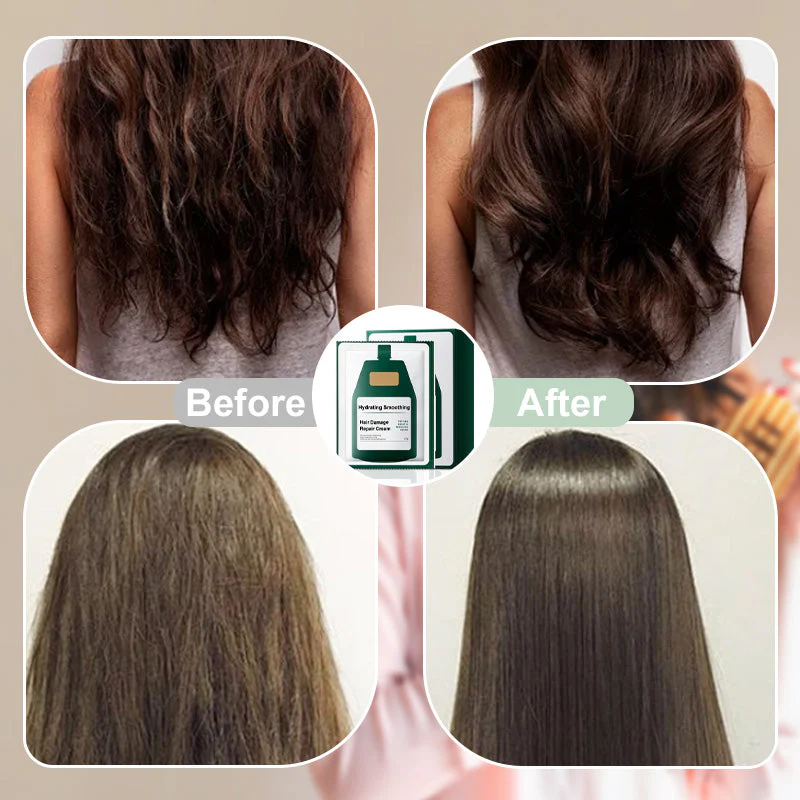 📢📢 50 %  DE RÉDUCTION !! ✨Crème réparatrice hydratante et lissante pour cheveux abîmés🌿💦 - Image 2