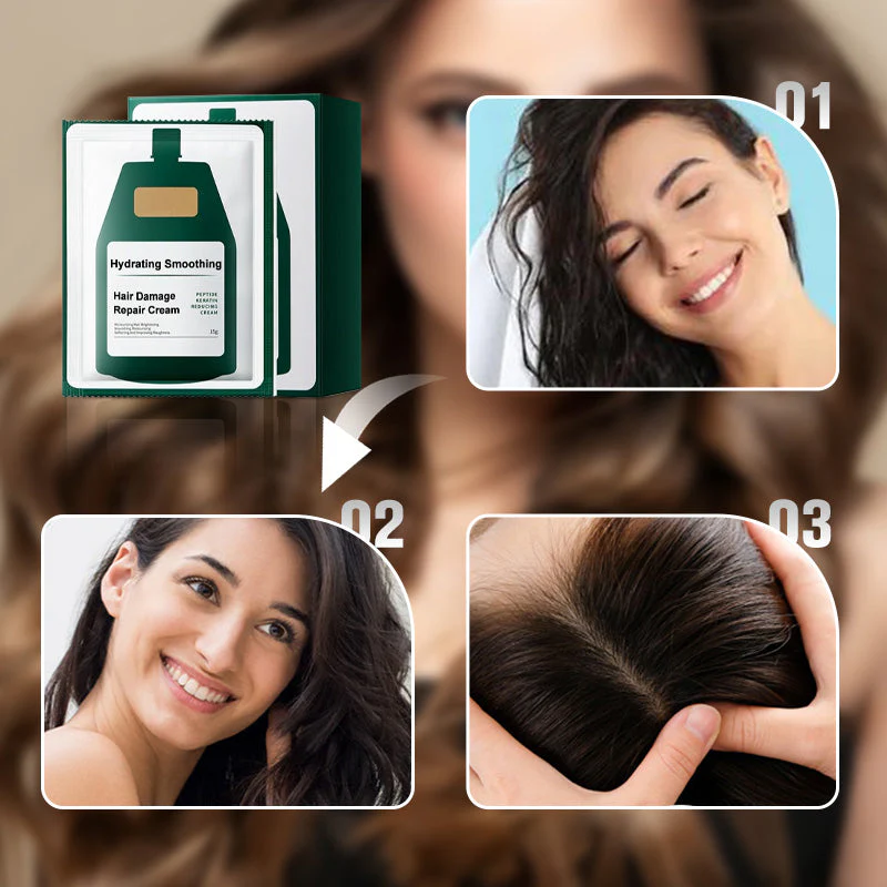 📢📢 50 %  DE RÉDUCTION !! ✨Crème réparatrice hydratante et lissante pour cheveux abîmés🌿💦 - Image 6