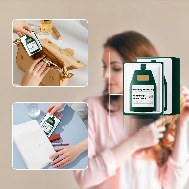 📢📢 50 %  DE RÉDUCTION !! ✨Crème réparatrice hydratante et lissante pour cheveux abîmés🌿💦 - Image 7