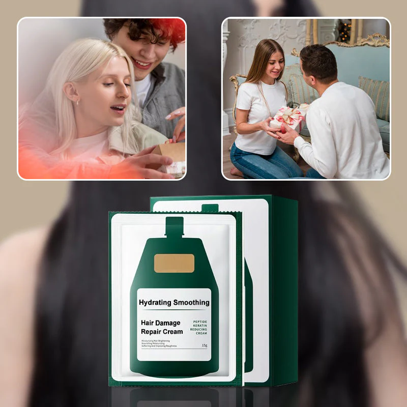 📢📢 50 %  DE RÉDUCTION !! ✨Crème réparatrice hydratante et lissante pour cheveux abîmés🌿💦 - Image 8