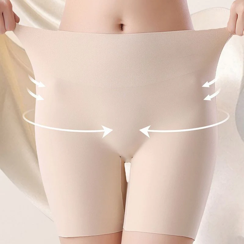 🏆Sous-vêtements féminins taille haute en soie glacée avec contrôle de l'abdomen Hip-lifting👑🌿 - Image 2