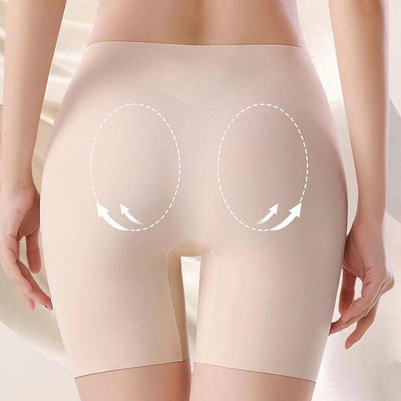 🏆Sous-vêtements féminins taille haute en soie glacée avec contrôle de l'abdomen Hip-lifting👑🌿 - Image 4