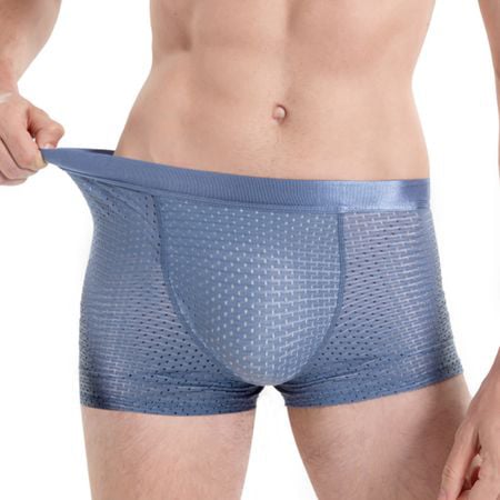 Offres hors saison🎉Sous-vêtements respirants en nylon et soie glacée pour hommes - Image 4