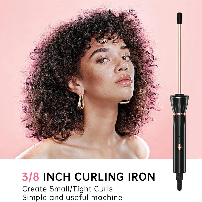 👧✨Vente chaude 57% de réduction 💖 Fer à friser ultra-fin 3/8 pouce en laine