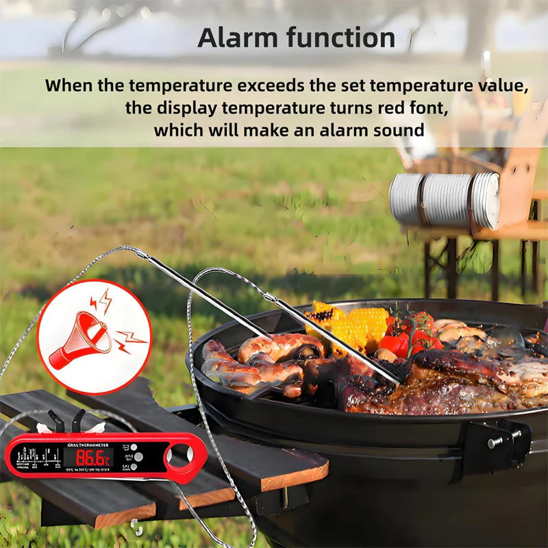 🌡️🌡️Thermomètre à lecture instantanée pour la cuisson - Image 4