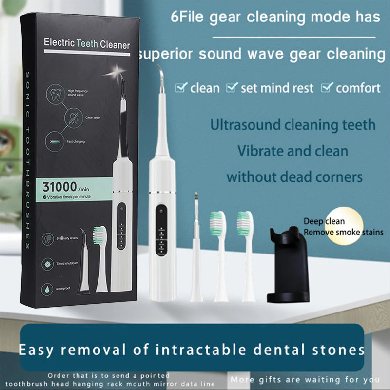 🦷 Nettoyeur Dentaire Ultrasonique Professionnel Multifonction et Multi-Vitesse