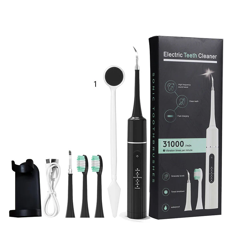 📢📢70 % de réduction !!!✨ Nettoyeur Dentaire Ultrasonique 5 en 1 - 3 Vitesses Réglables pour un Nettoyage Profond et Doux ✨📦 - Image 14