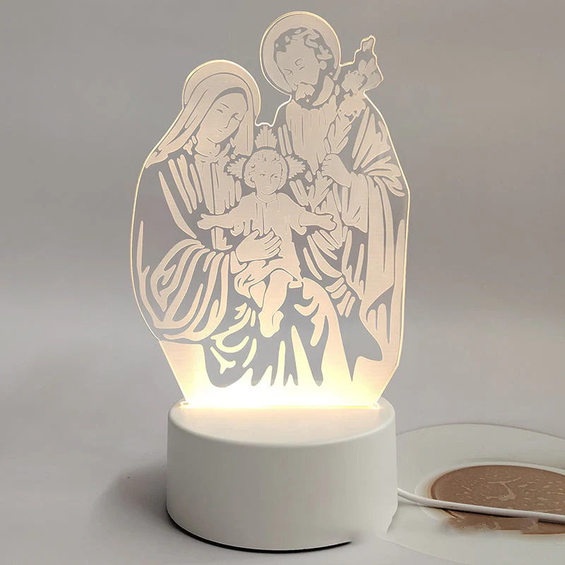 📢📢60 % de réduction !!! ✝️Lampe de prière vierge - Image 10