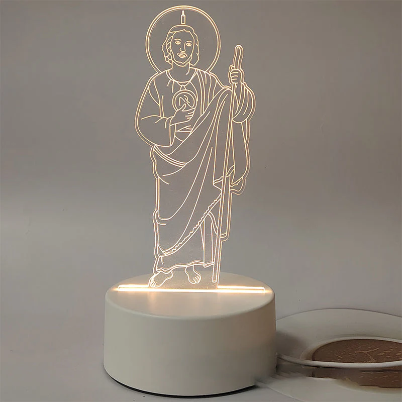 📢📢60 % de réduction !!! ✝️Lampe de prière vierge - Image 15