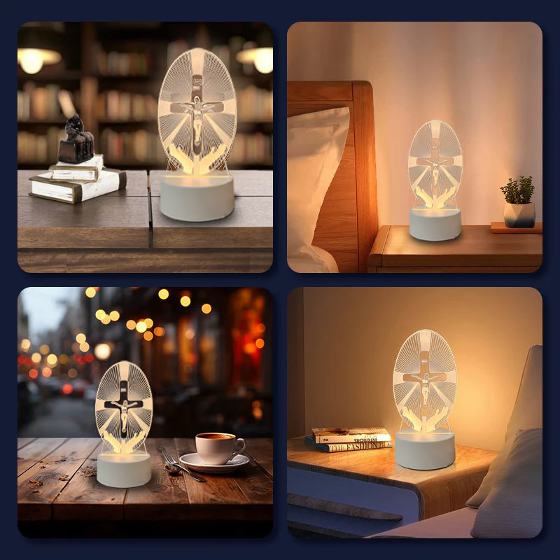 📢📢60 % de réduction !!! ✝️Lampe de prière vierge - Image 5