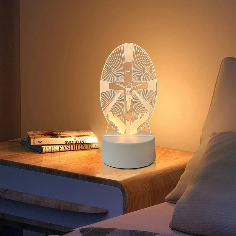 📢📢60 % de réduction !!! ✝️Lampe de prière vierge - Image 6
