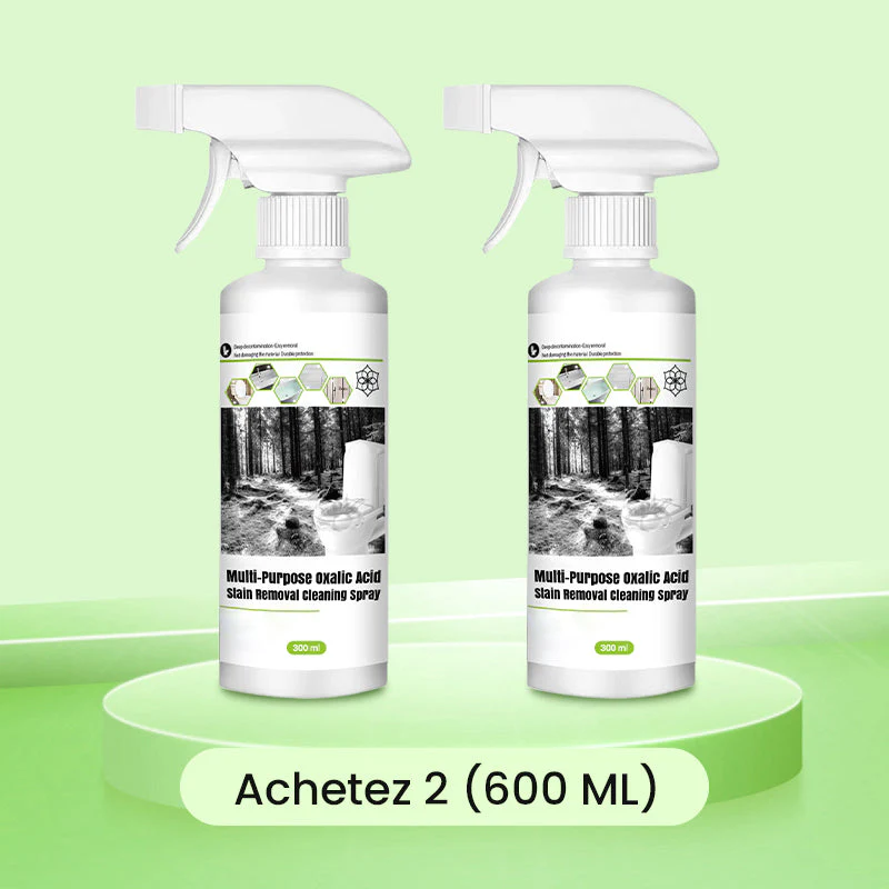📢✨Achetez 3 et obtenez 2 gratuitement ! ! 💥Spray de Nettoyage Multi-usages à l'Acide Oxalique pour Éliminer les Taches - Image 12