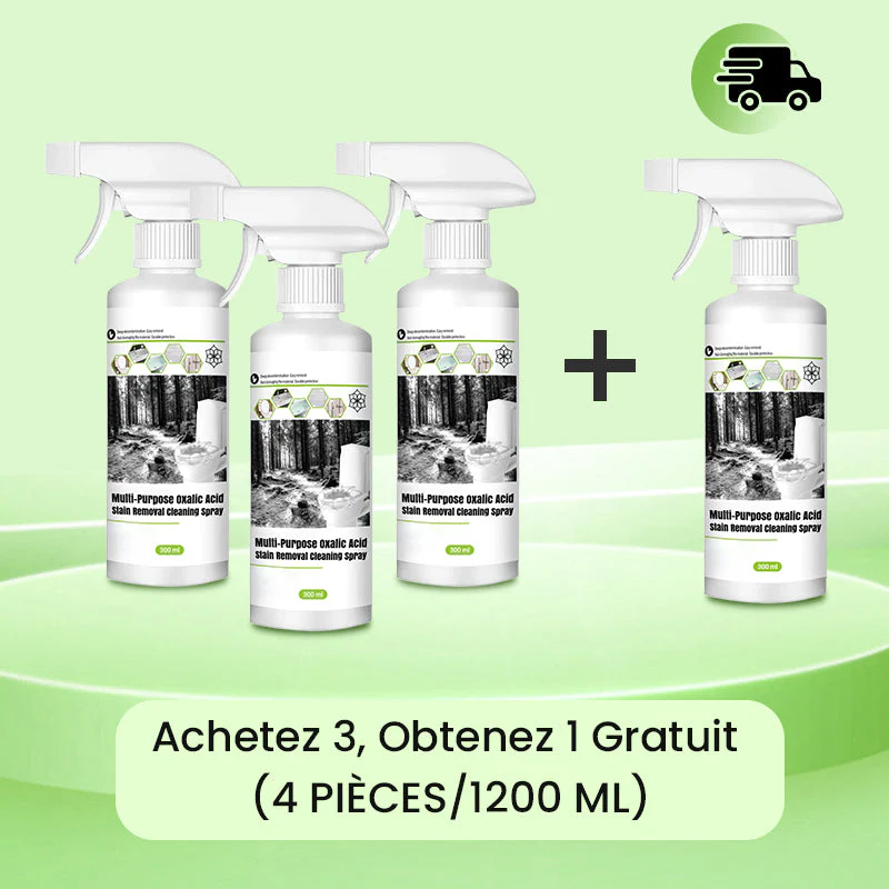 📢✨Achetez 3 et obtenez 2 gratuitement ! ! 💥Spray de Nettoyage Multi-usages à l'Acide Oxalique pour Éliminer les Taches - Image 13
