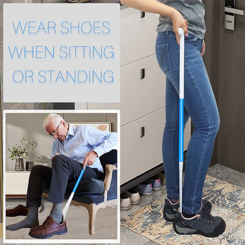📢Durée limitée 63% de réduction✨Chausse-pied long réglable avec tire✨ - Image 2