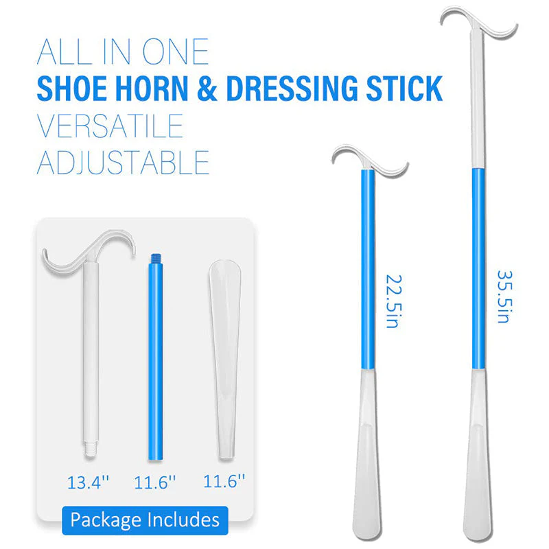 📢Durée limitée 63% de réduction✨Chausse-pied long réglable avec tire✨ - Image 3