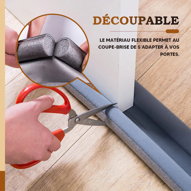 🚪 ACHETEZ-EN 2, RECEVEZ-EN 3 ! ✨ Bande d'étanchéité pour portes et fenêtres - Isolation autocollante contre les courants d'air, le froid et le bruit, avec profil résistant aux intempéries 🌬️🔇 - Image 2