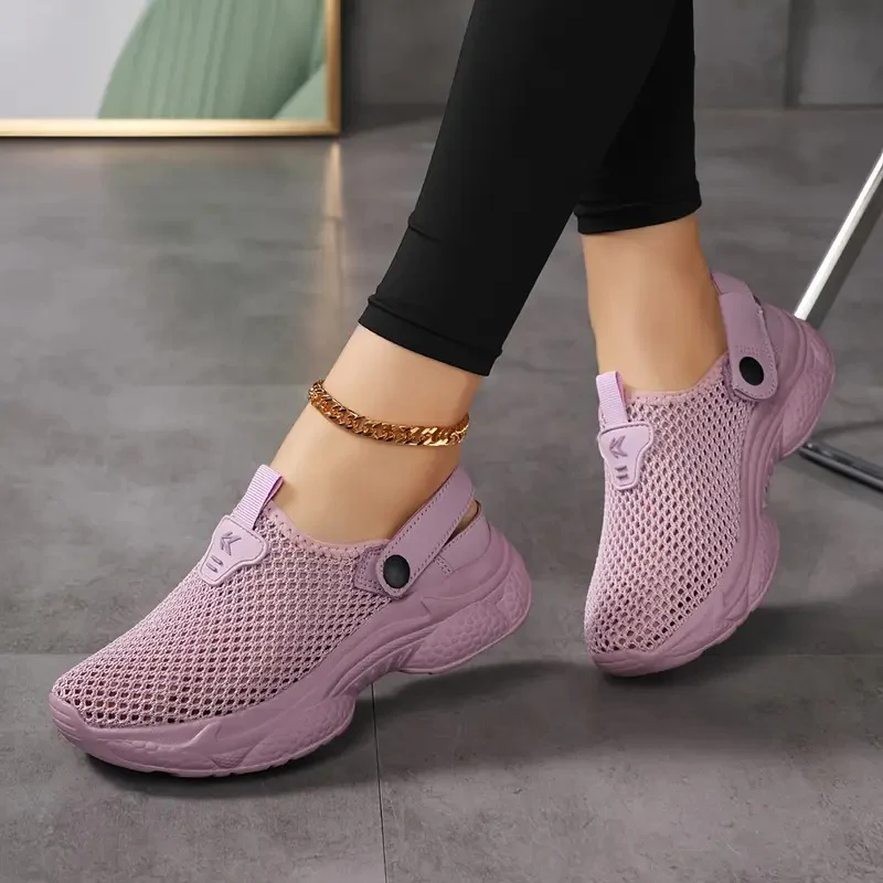 🔥 50 % dès maintenant ! 👟🌿 Baskets orthopédiques respirantes et antidérapantes pour femmes, conçues pour la randonnée et les activités de loisirs 🚶‍♀️🏞️✨ - Image 2