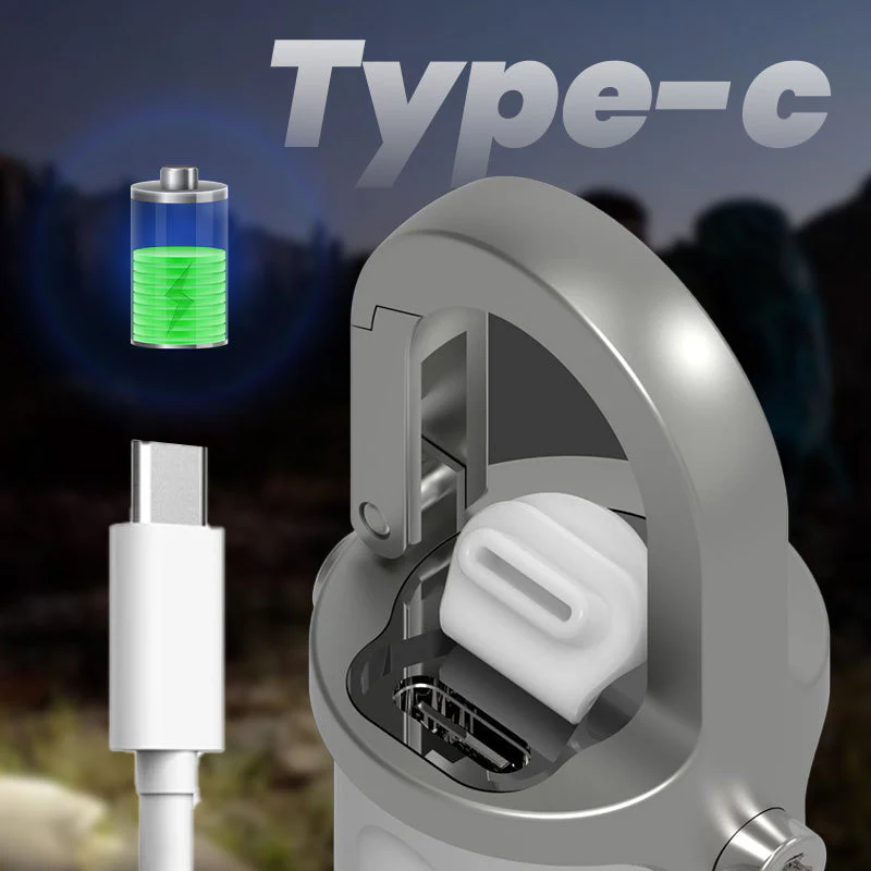✨✨💡Vente chaude 70% de réduction 🔥 1200lm super lumineux Mini porte - clés lampe de poche étanche - Image 7