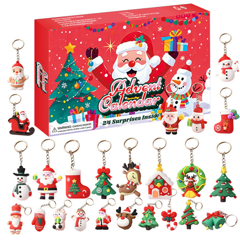 📢📢50% DE RÉDUCTION ! ❄️Calendrier de l'Avent de Noël pour enfants avec jouets surprises - Image 12