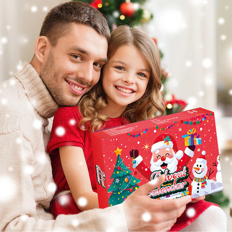 📢📢50% DE RÉDUCTION ! ❄️Calendrier de l'Avent de Noël pour enfants avec jouets surprises - Image 4
