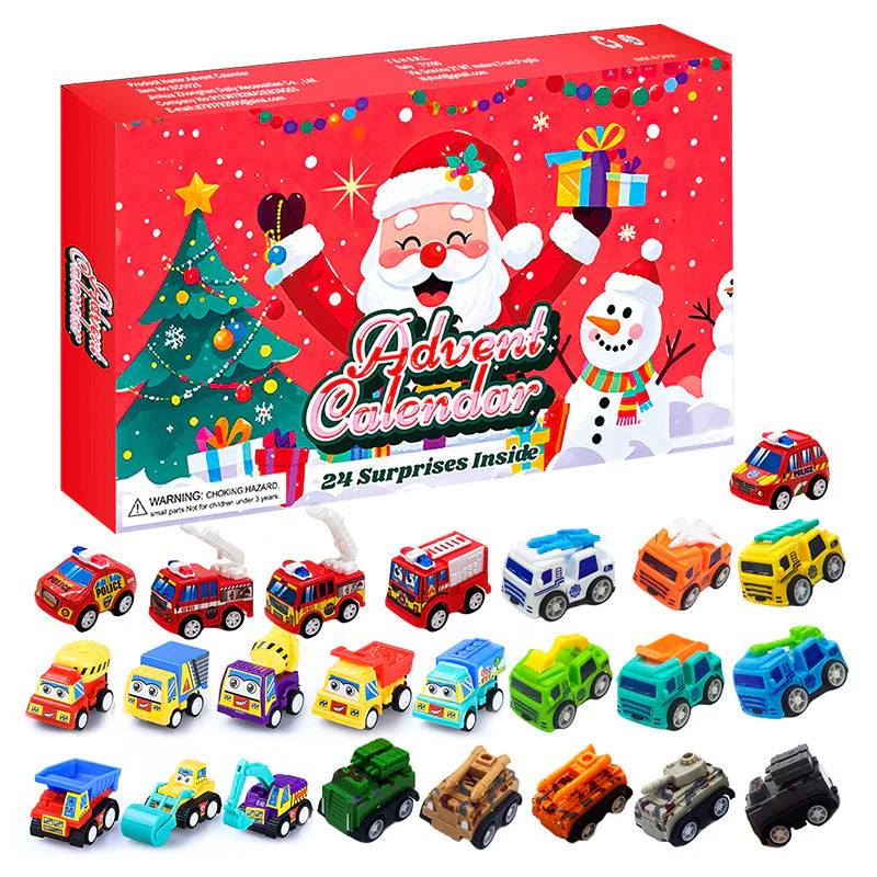 📢📢50% DE RÉDUCTION ! ❄️Calendrier de l'Avent de Noël pour enfants avec jouets surprises - Image 9