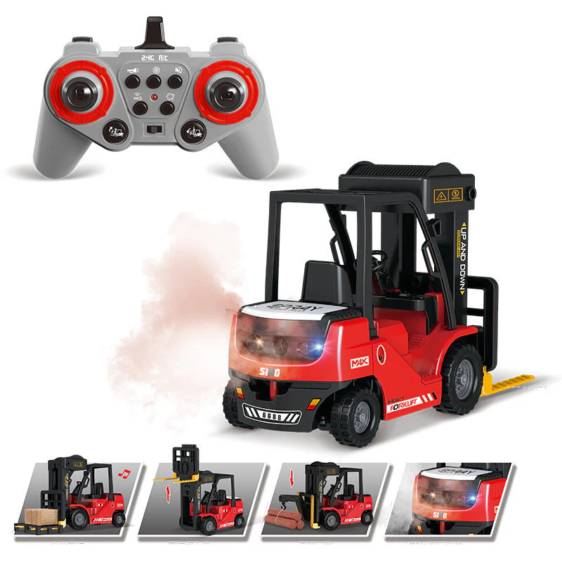 🔥 Remise de 50% pour une durée limitée🔥 Pelle télescopique RC pour enfants avec lumières, musique et pulvérisation ⚡ Livraison gratuite - Image 10