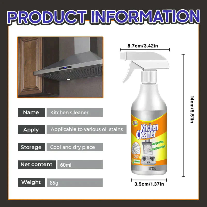📢⏳✨Achetez 3 obtenez 2 gratuit (5 bouteilles) 🔥Mousse nettoyante pour la cuisine - Image 8