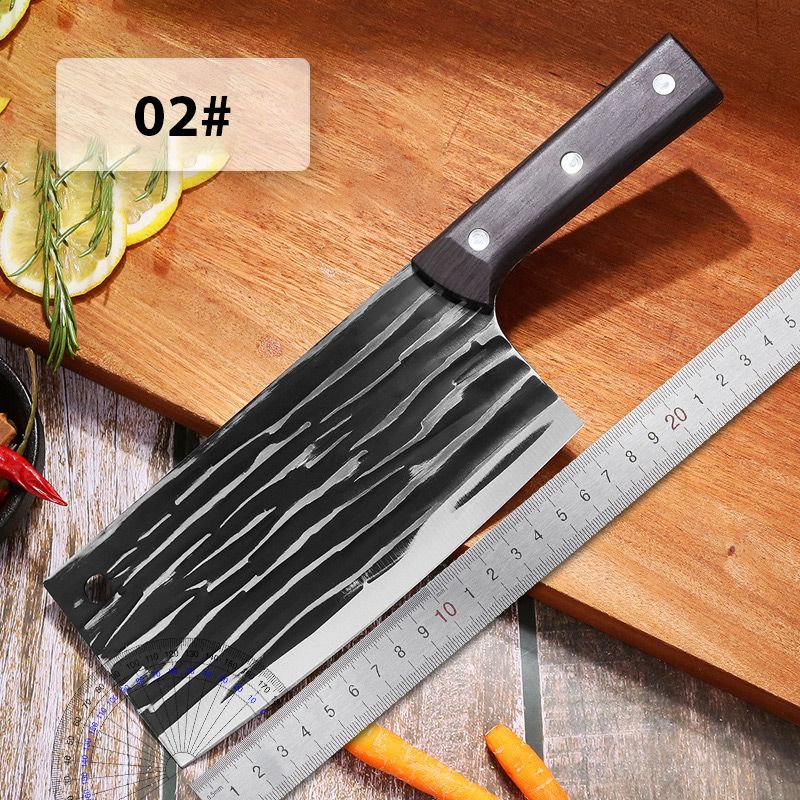 📢🔪🥬63% de réduction🍅Couteau de cuisine forgé en acier inoxydable haute résistance - Image 12