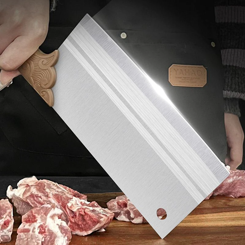 📢🔪🥬63% de réduction🍅Couteau de cuisine forgé en acier inoxydable haute résistance - Image 4
