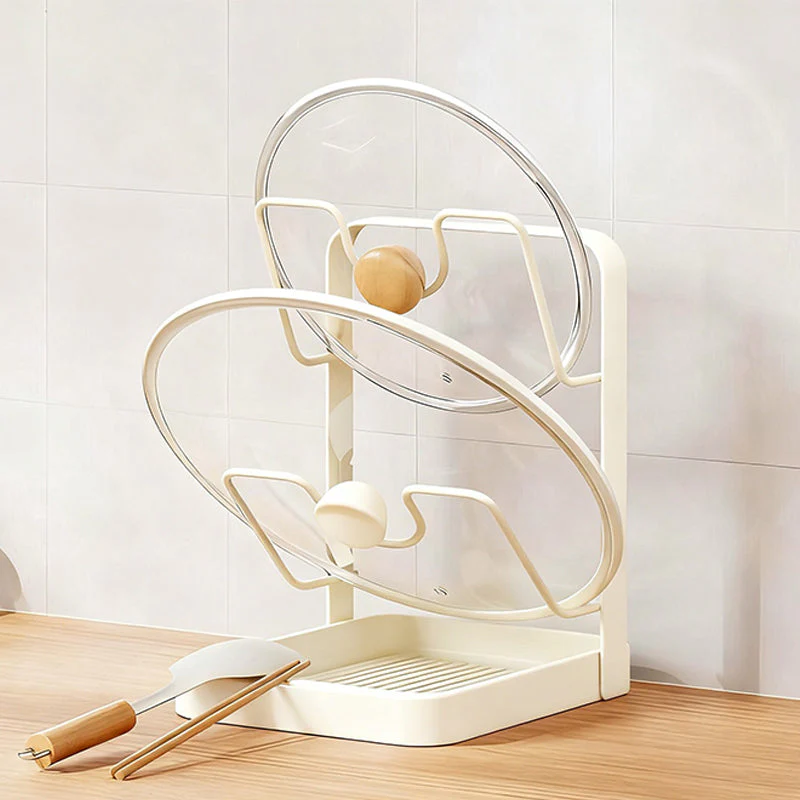 📢📢60 % de réduction!!!📍Organisateur de couvercles de casseroles pour la cuisine - Image 5