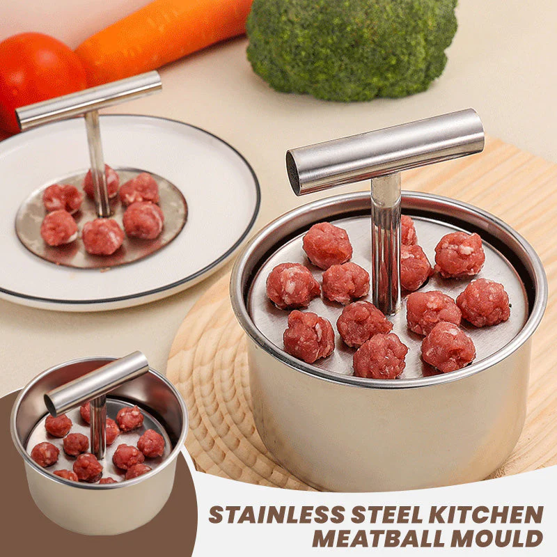 📢📢50 % de réduction !!! ✨ Kitchen Stainless Steel Meatball Mould