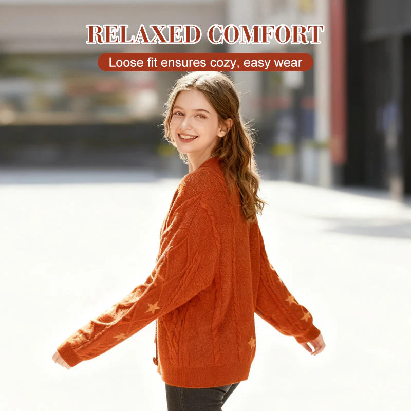 ăđ€SĂ©lectionđ€ăCardigan boutonnĂ© en tricot pour femmâ°Promo : -20% temporaiređ - Image 2