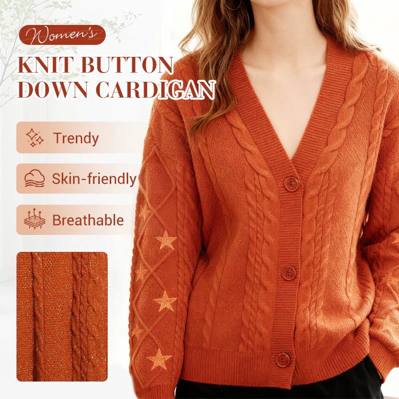 ăđ€SĂ©lectionđ€ăCardigan boutonnĂ© en tricot pour femmâ°Promo : -20% temporaiređ - Image 3