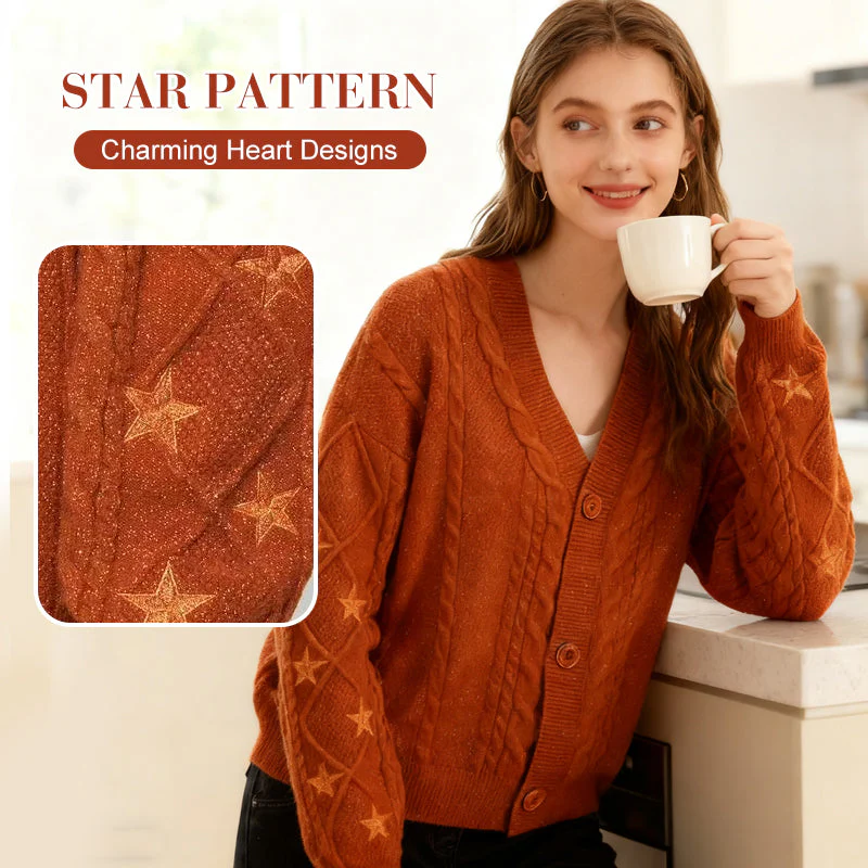 ăđ€SĂ©lectionđ€ăCardigan boutonnĂ© en tricot pour femmâ°Promo : -20% temporaiređ - Image 4