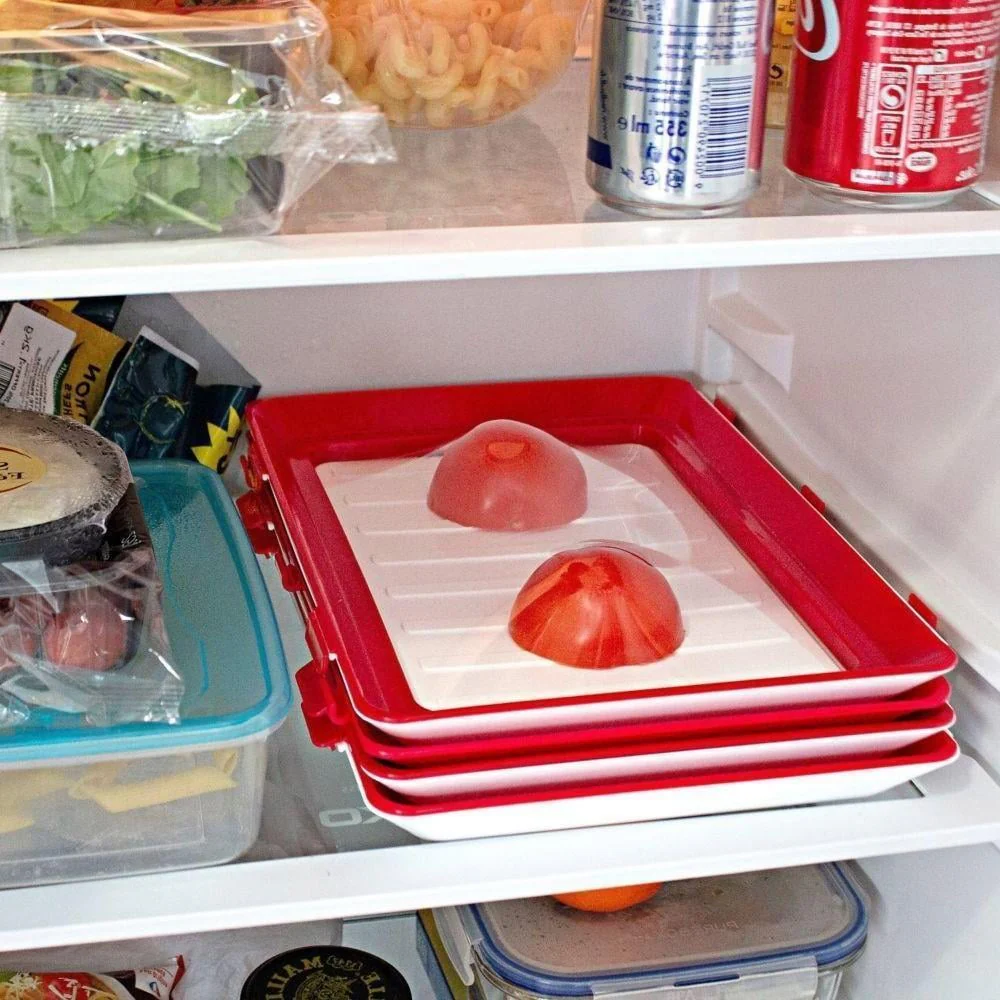 🌿 Conception écologique - plateaux de conservation des aliments réutilisables ( 🔥 Vente chaude achetez plus, obtenez plus! 🔥) - Image 12