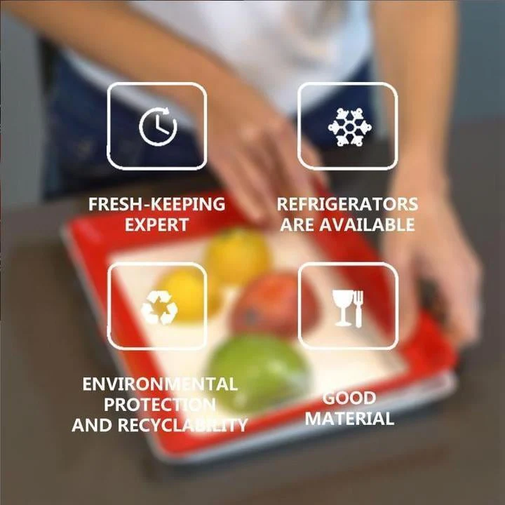 🌿 Conception écologique - plateaux de conservation des aliments réutilisables ( 🔥 Vente chaude achetez plus, obtenez plus! 🔥) - Image 3
