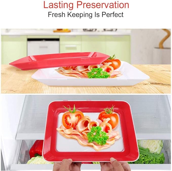 🌿 Conception écologique - plateaux de conservation des aliments réutilisables ( 🔥 Vente chaude achetez plus, obtenez plus! 🔥) - Image 6