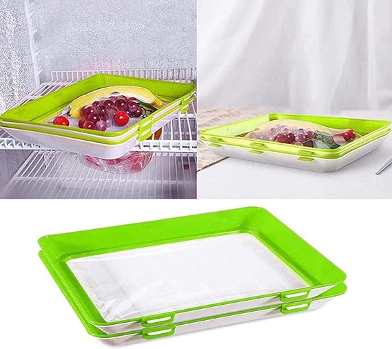 🌿 Conception écologique - plateaux de conservation des aliments réutilisables ( 🔥 Vente chaude achetez plus, obtenez plus! 🔥) - Image 9