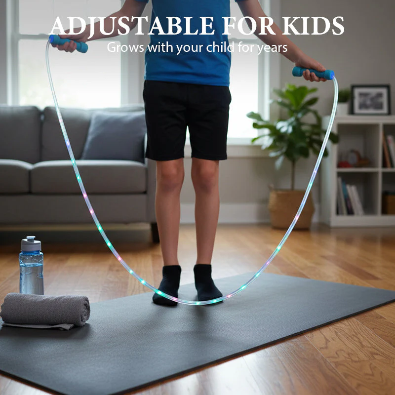 📢📢Achetez-en 2, obtenez-en 1 gratuit ⏰Corde à sauter lumineuse à LED pour enfants - Image 3