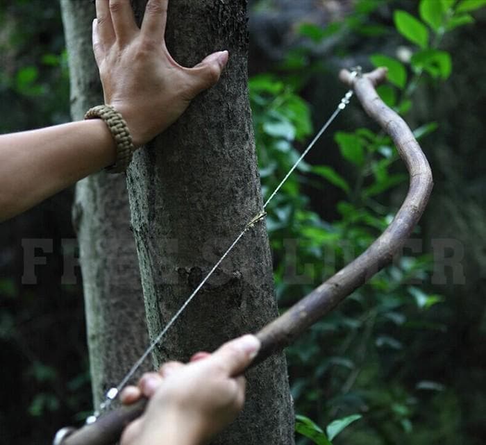 📢📢Achetez-en 1, offrez-en 1 ! 🔪 Scie à fil en acier inoxydable pour survie – Coupe tout, ultra-portable, idéale pour randonnée & camping ! 🌲 - Image 4